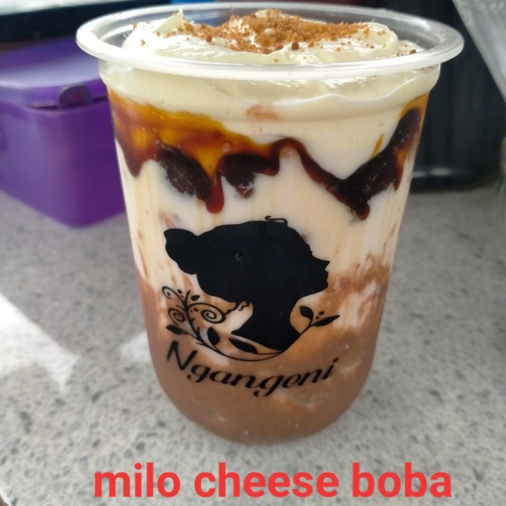 Milo Cheese Boba