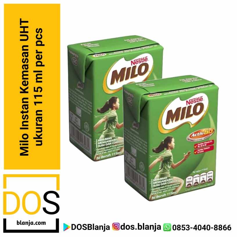 Milo Instan Kemasan UHT