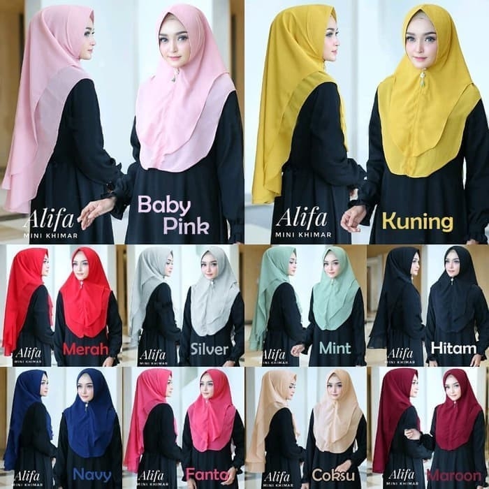 Mini Khimar Alifa