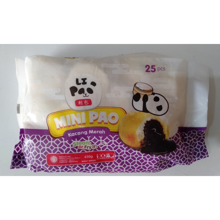 Mini Pao Kacang Merah 430g