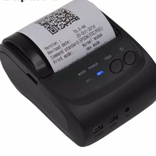 Mini Portable Bluetooth Thermal Receipt Printer Zjiang ZJ-5802 4
