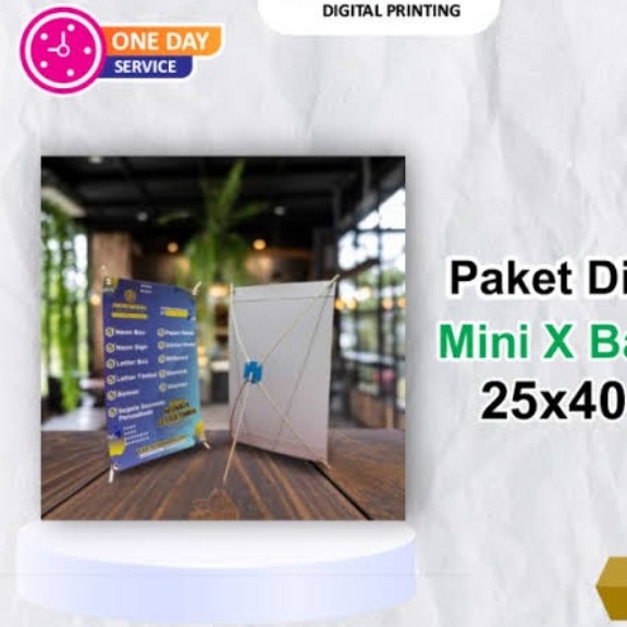 Mini X Banner 25 40 Cm 2