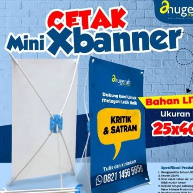 Mini X Banner 25 40 Cm 3