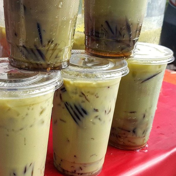 Minuman Green tea Cincau