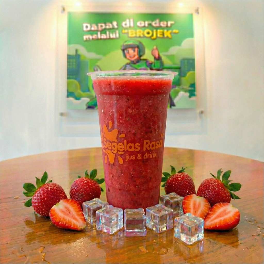 Minuman Jus Stroberi