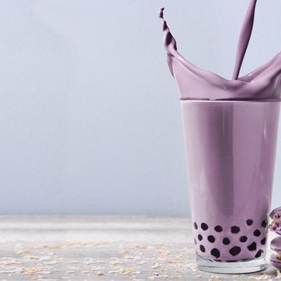 Minuman Pop Ice Rasa Anggur Topping Boba 2