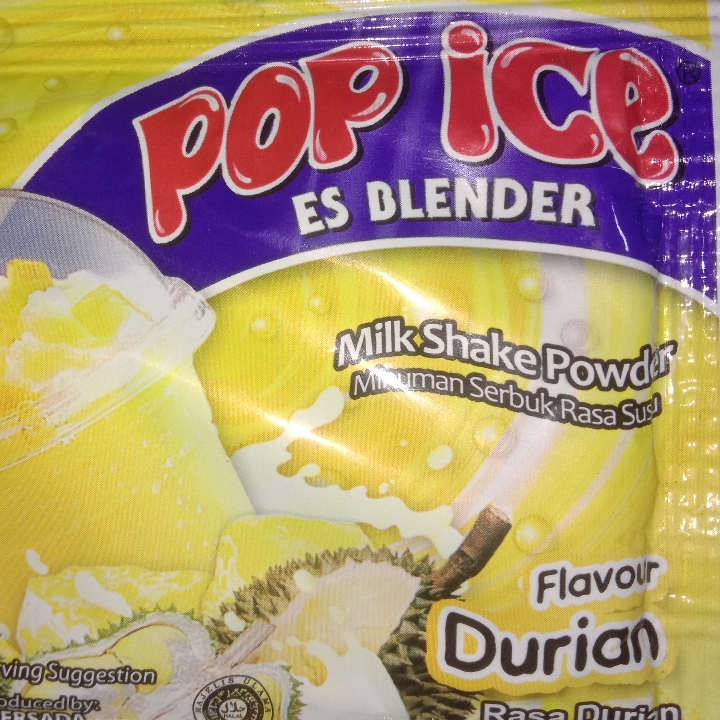 Pop Ice Rasa Durian