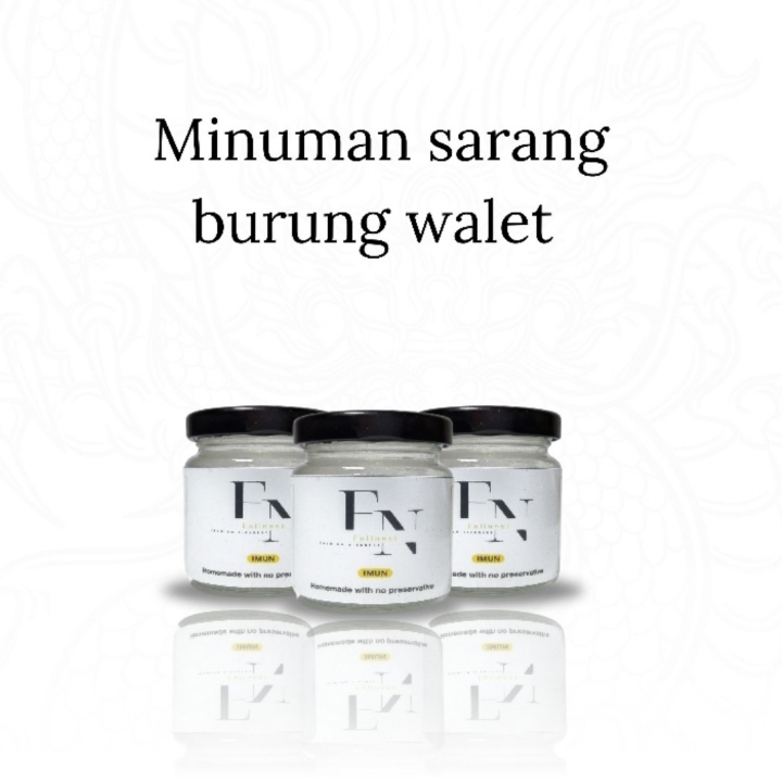 Minuman Sarang Burung Walet 100ML Fallnest l 3 Botol 