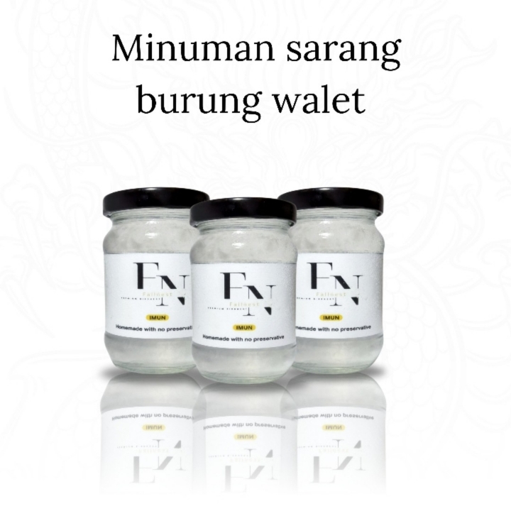 Minuman Sarang Burung Walet 150ML Fallnest l 3 Botol
