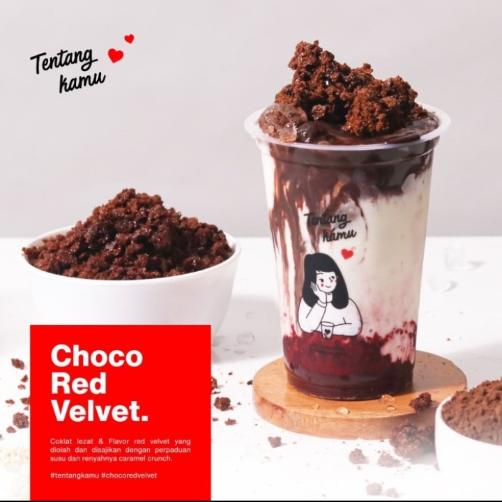 Minuman Tentang Kamu Choco Red Velvet