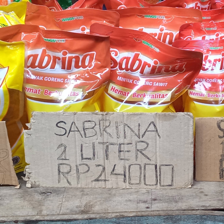 Minyak Goreng Sabrina 2L