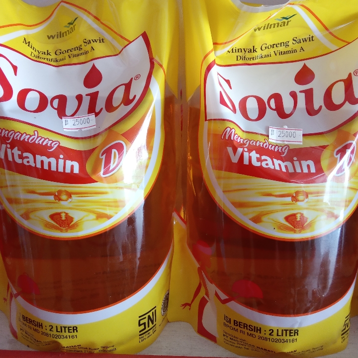 Minyak Goreng Sovia 2Liter