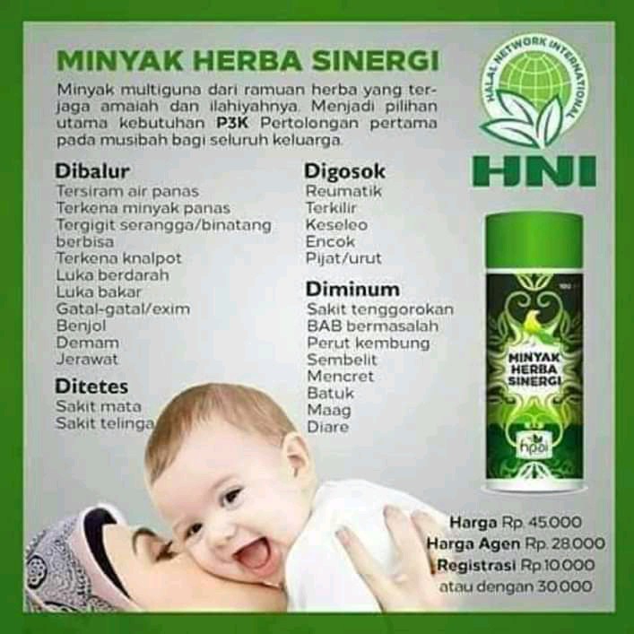 Minyak Herba Sinergi Multi khasiat