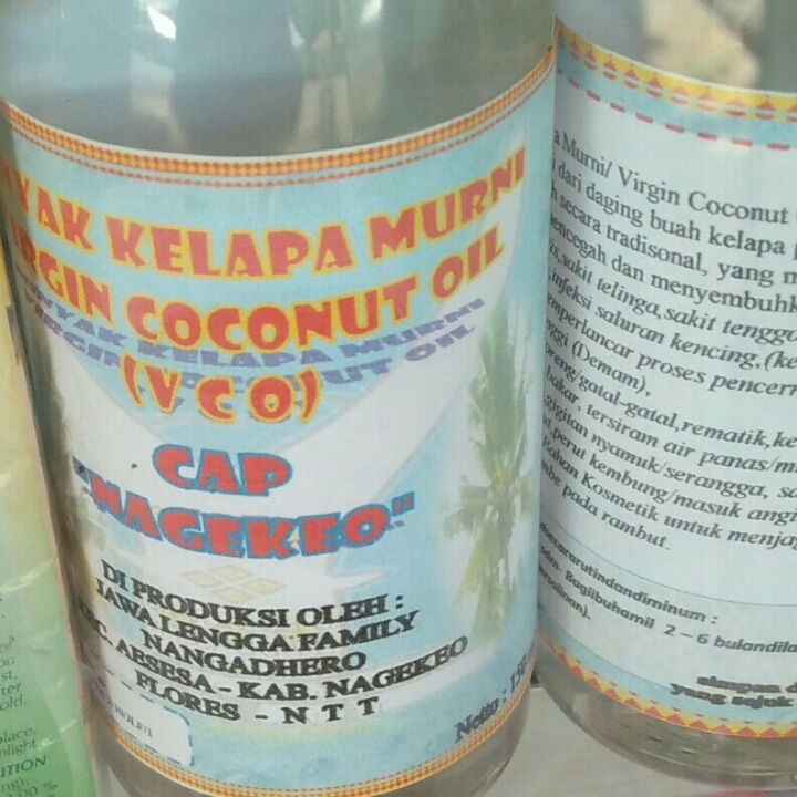 Minyak Kelapa Murni atau VCO Cap NAGEKEO