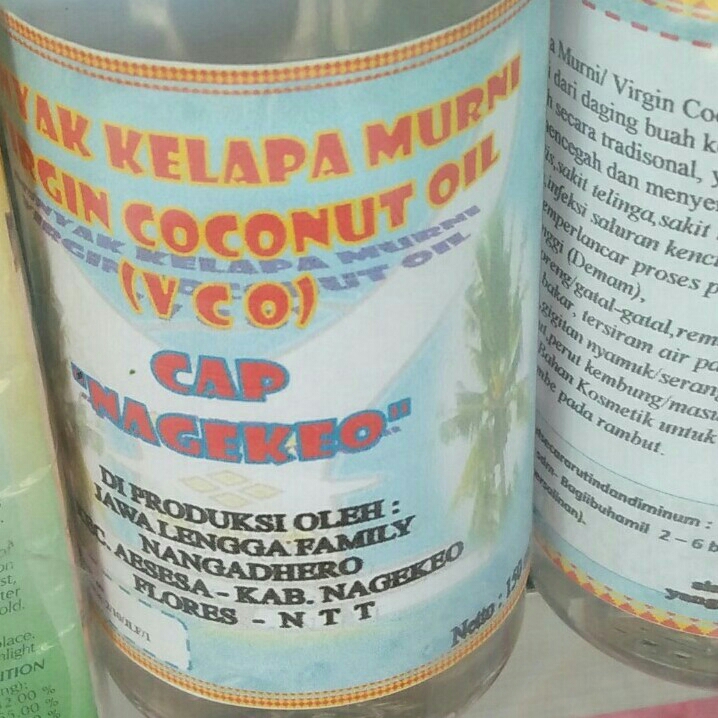 Minyak Kelapa Murni atau VCO Cap NAGEKEO 2
