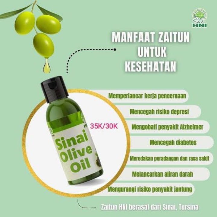 Minyak Zaitun Kualitas Terbaik HNI 2