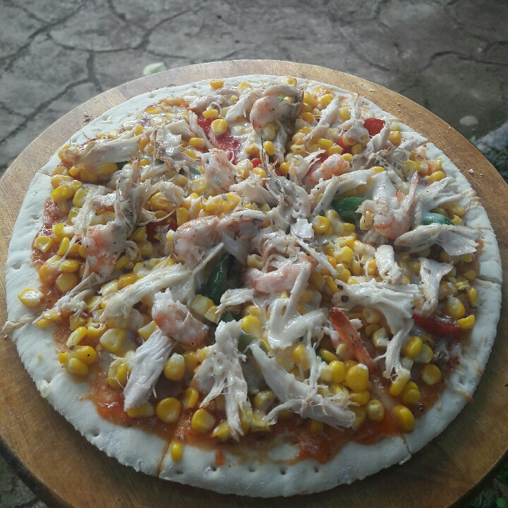 Pizza Mix Ayam Udang Jagung