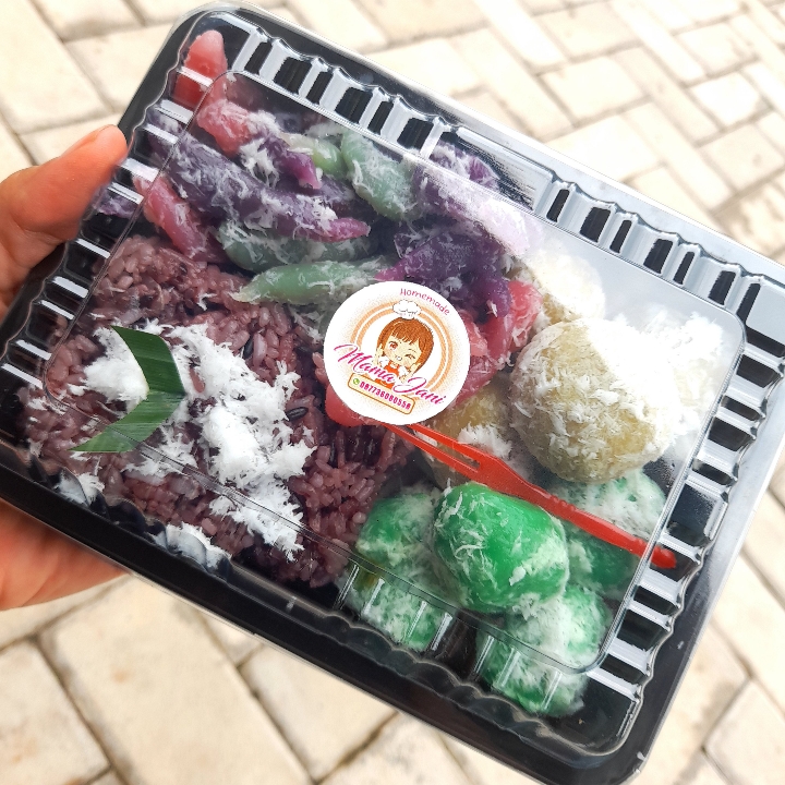 Mix Klepon Ori Klepon Ubi Ketan dan Cenil
