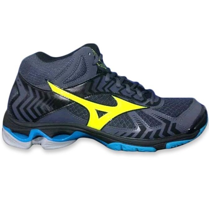 Mizuno Wave Bolt 7 Mid Ombre Blue Safety Sepatu Voli