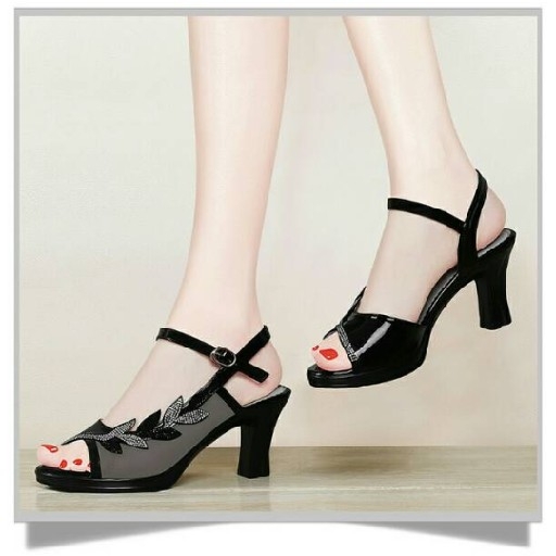 Mjb 421 Heels Hitam