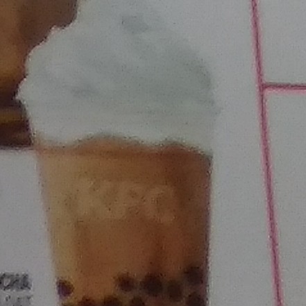 Mocha Boba Float