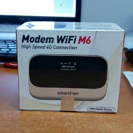 Modem Smartfren Wifi M6 High Speed 4G Connention