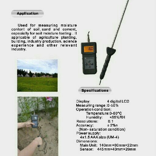 Moisture Meter Tanah dan Semen