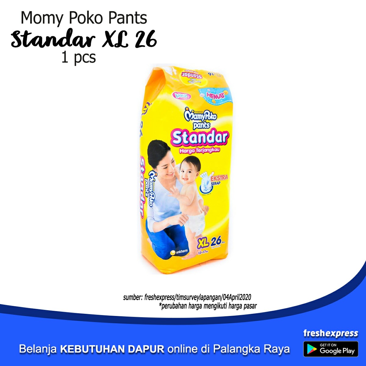 Momy Poko Pants XL 26 Celana