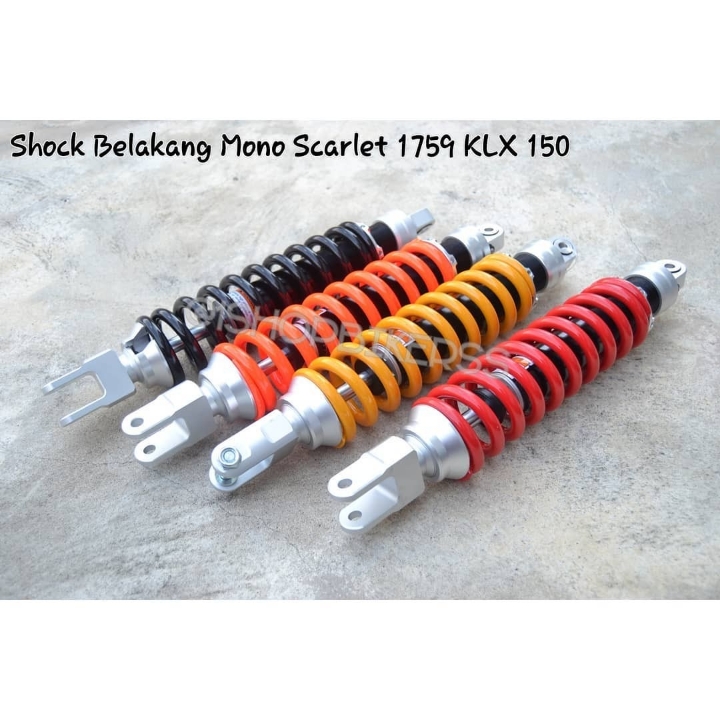 Mono Shoxk Scarlet Klx 150