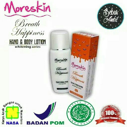 Moreskin Hand And Body Lotion Breath Happines