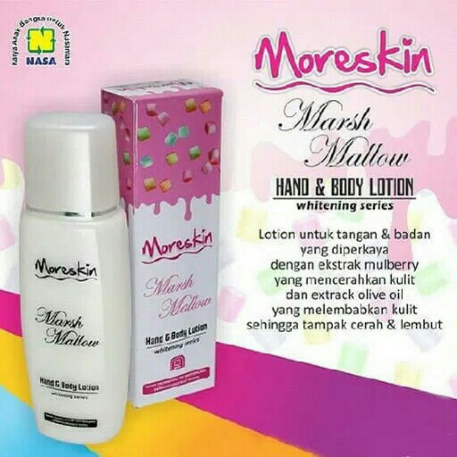 Moreskin Hand And Body Lotion Marsh Mallow