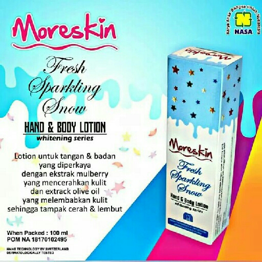 Moreskin Hand And Body Lotion Sportling Snow