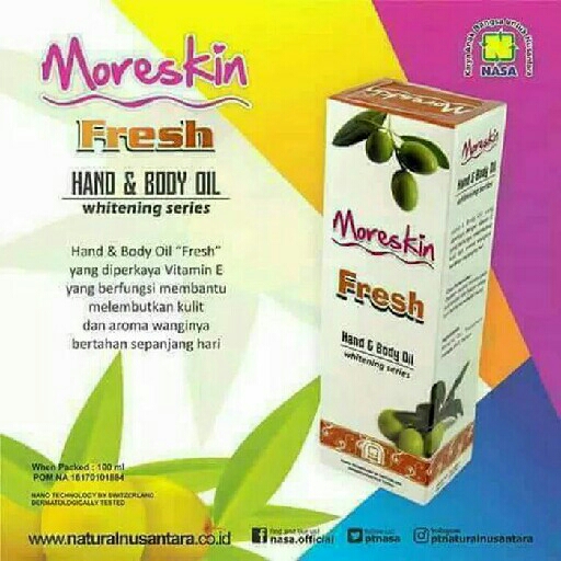 Moreskin Hand And Body Oil Fresh