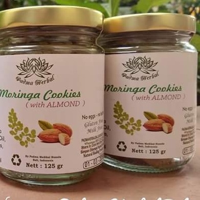 Moringa Almond Cookies 125gr