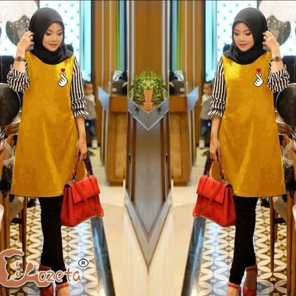 Mosy Bordir Saranghae Mustard