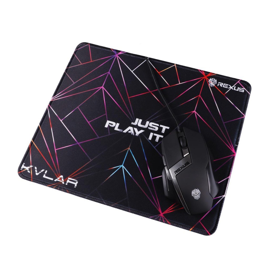Mouse Gaming Rexus GT5 Xierra Gratis Mousepad KVLAR 2