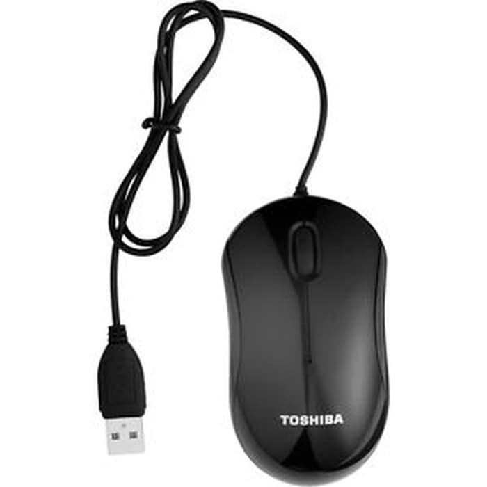 Mouse Toshiba U20 Hitam Optical Laser
