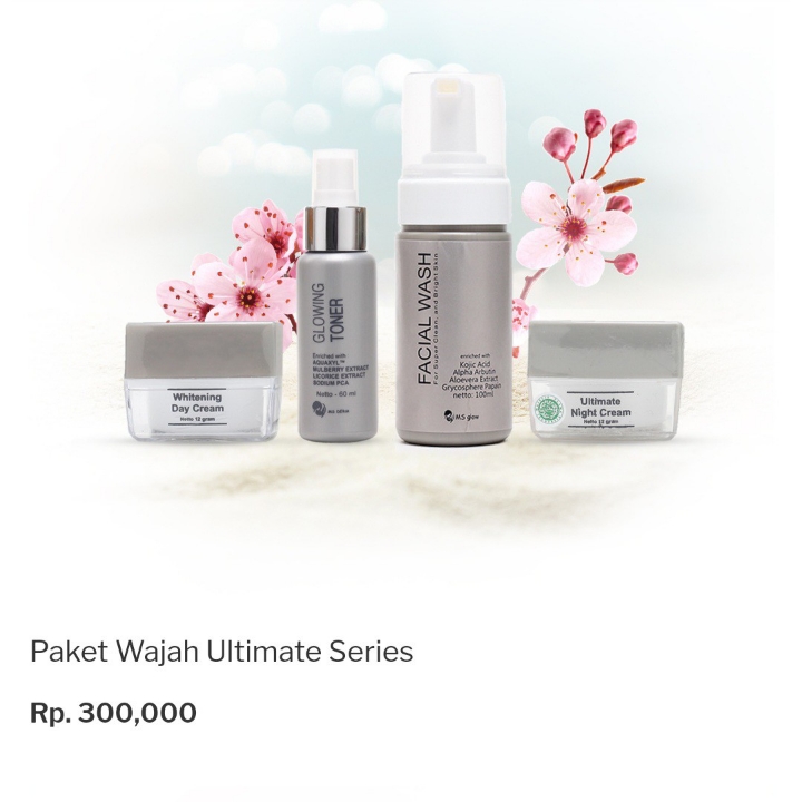 Ms Glow Paket Ultimate