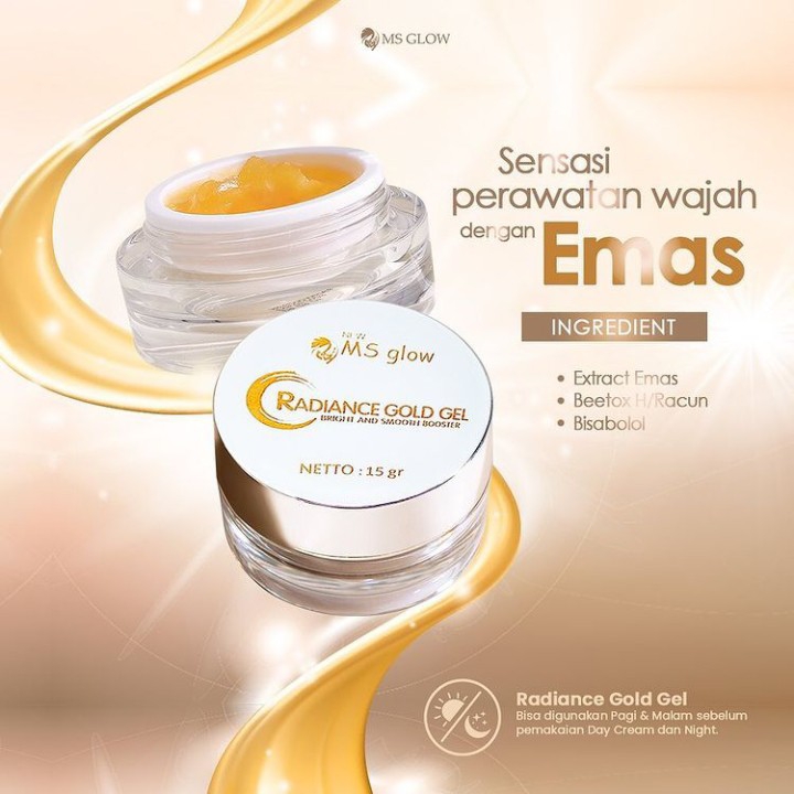 Ms Glow Radiance Gold Gel