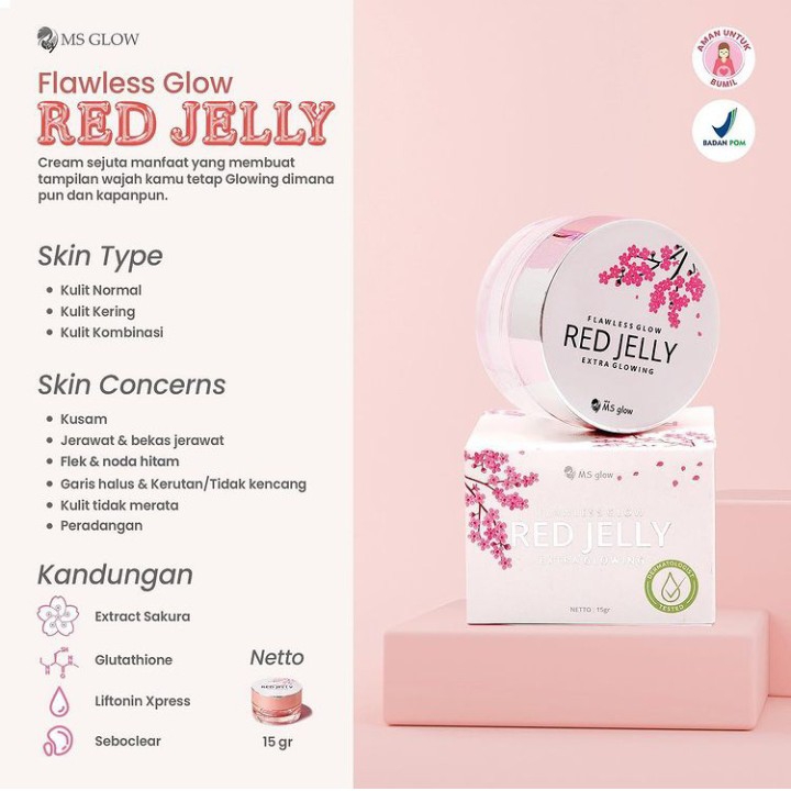 Ms Glow Red Jelly