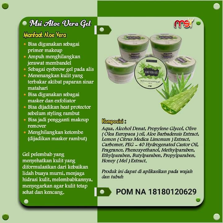 Msi Aloevera Gel