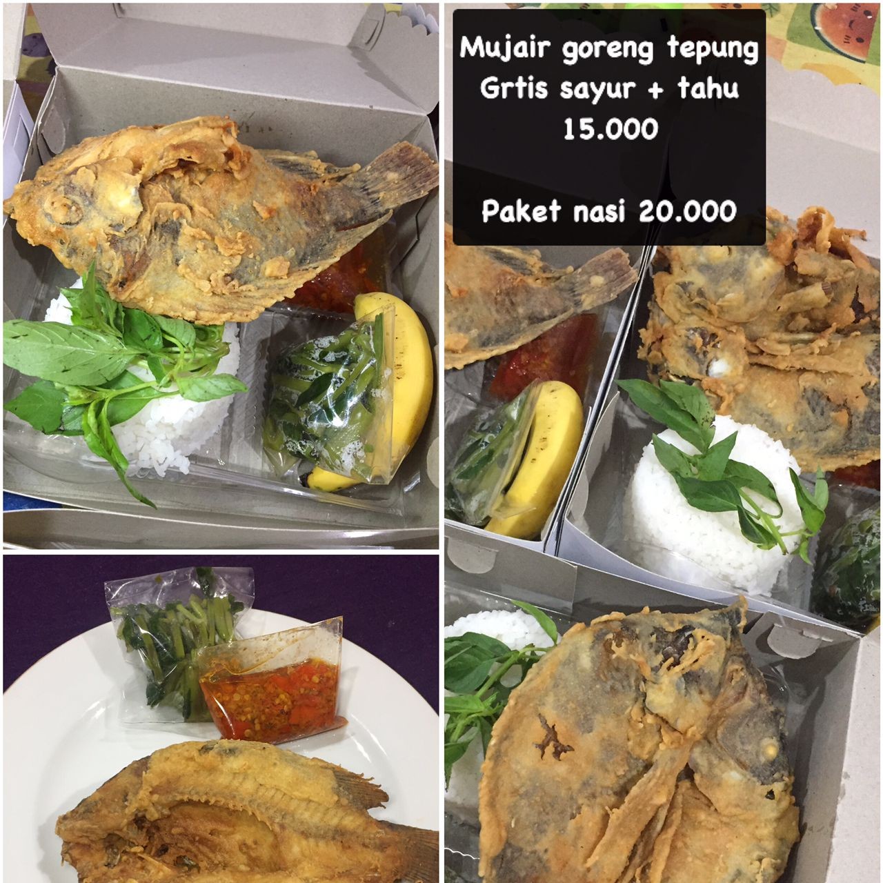 Mujair Goreng Tepung