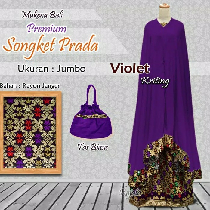 Mukena  Songket Prada