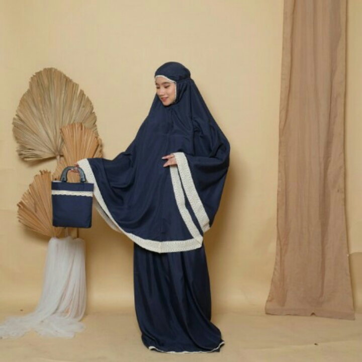 Mukena Dewasa Katun Polos 4