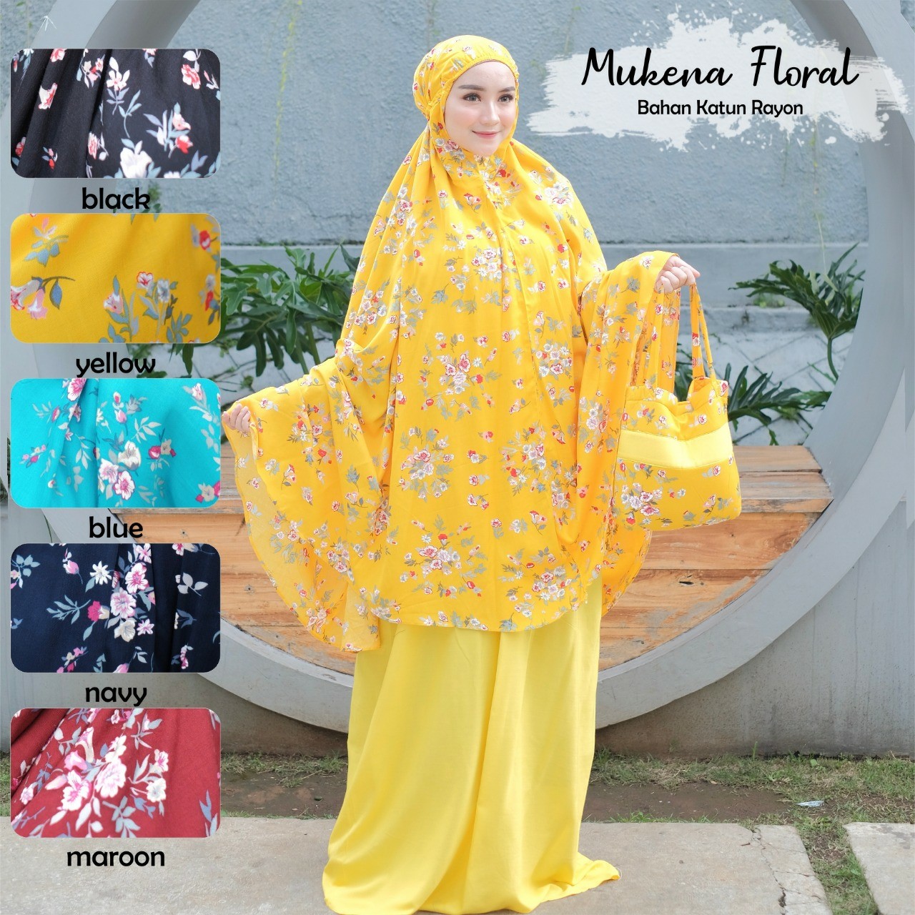 Mukena Floral