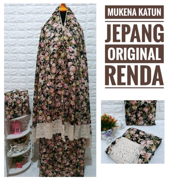 Mukena Katun Jepang