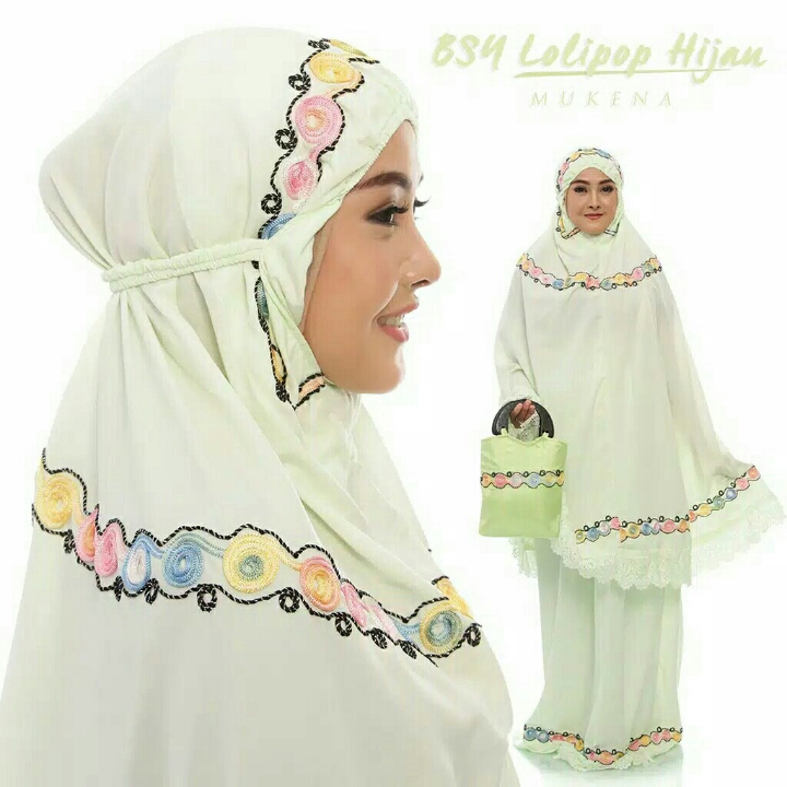 Mukena Lolipop Green