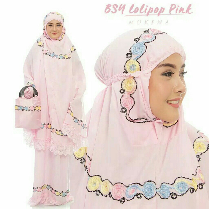 Mukena Lolipop Pink