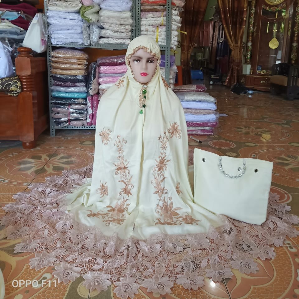 Mukena Luna Maya Putih 3