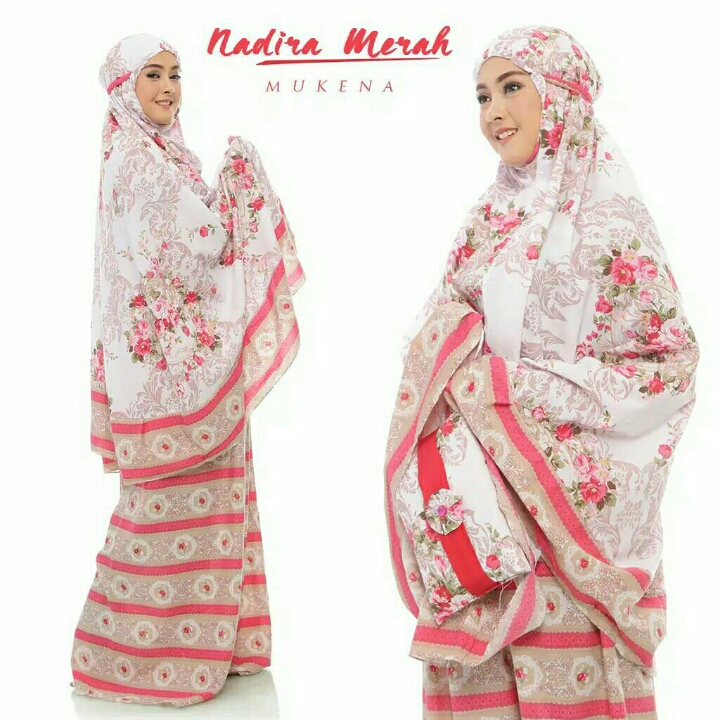 Mukena Nadira Merah